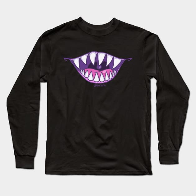 I bite 2 Long Sleeve T-Shirt by Bat13SJx